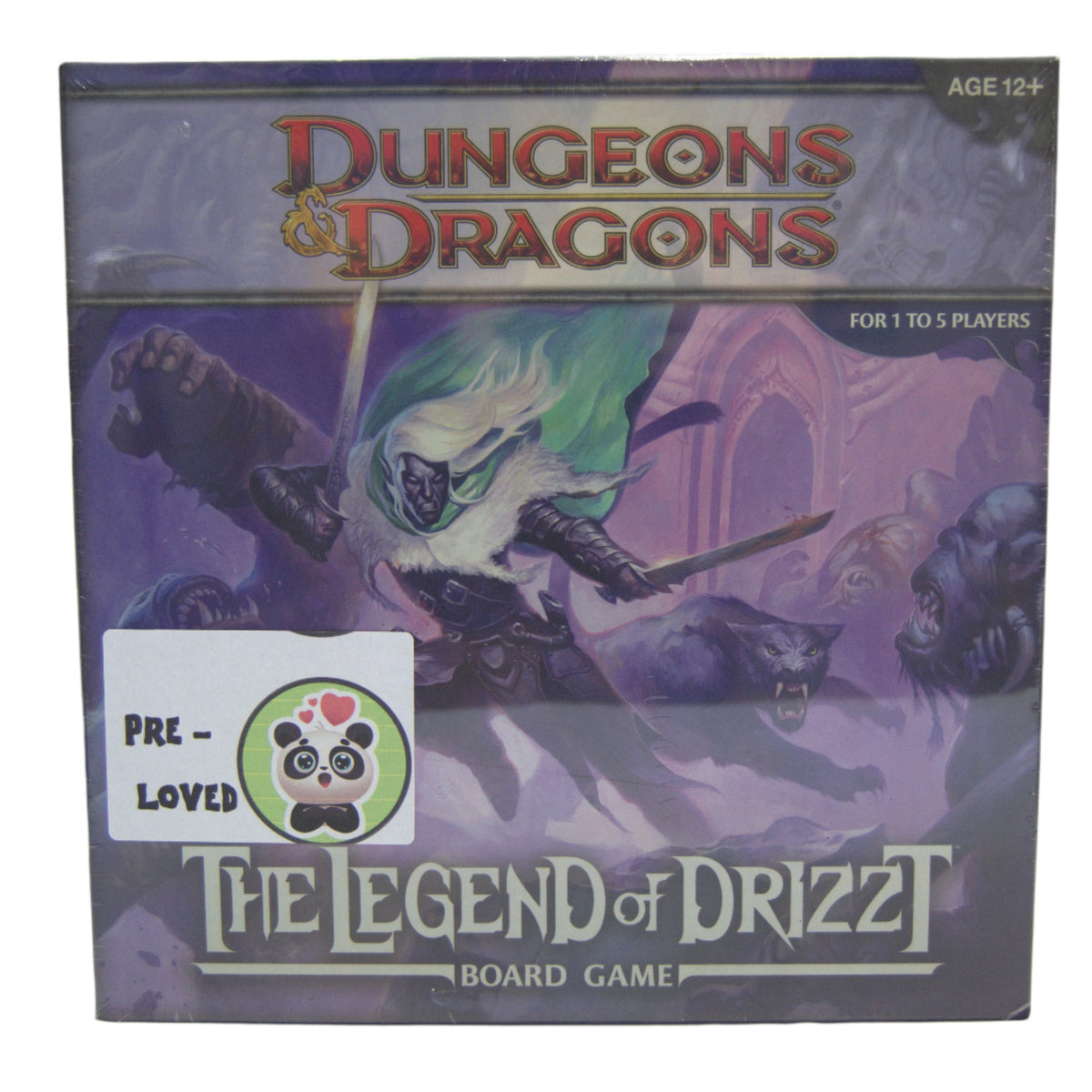 Dungeons & Dragons The Legend of Drizzt Board Game (Green) (PreLoved Tabletop Guru