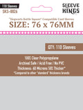 Sleeve Kings: Hogwarts Battle Square (76 x 76mm)