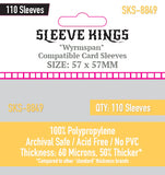 Sleeve Kings: Wyrmspan Compatible Card Sleeves (57 x  57mm)