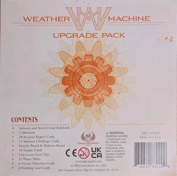 Weather Machine Upgrade Pack Tabletop Guru