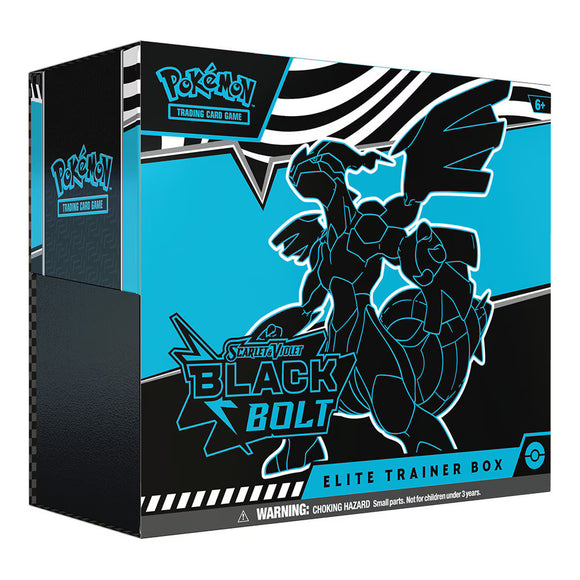 Pokémon TCG: Scarlet & Violet— Black Bolt Elite Trainer Box