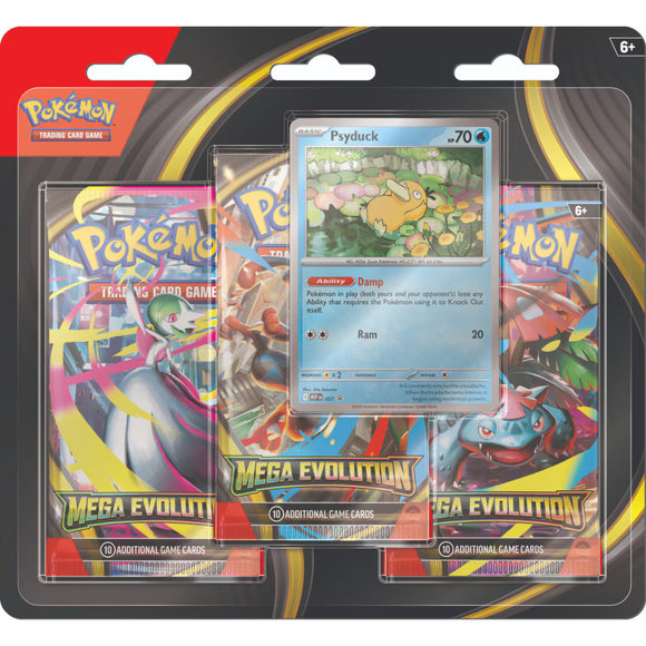 Pokémon: Mega Evolution 3-Pack Blister