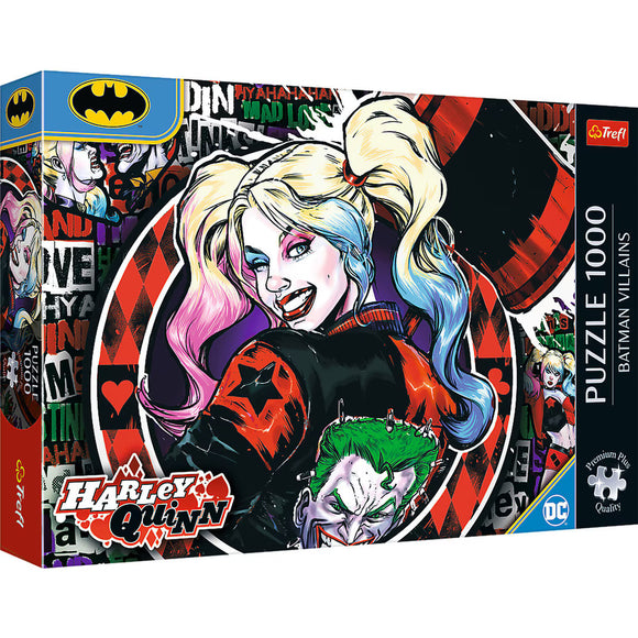 Trefl 1000pc Premium Plus - Harley Quinn / Warner Batman
