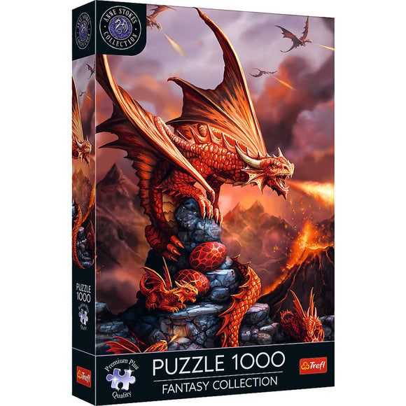 Trefl 1000pc Premium - Fantasy : Fire Dragon
