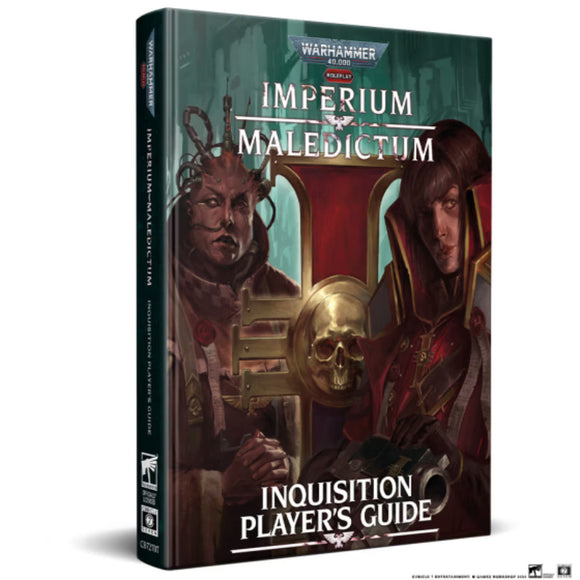 (ORDER BY - 12/09/2025) Warhammer 40 000: Imperium Maledictum RPG - Inquisition Player's Guide (RRP - R1150)