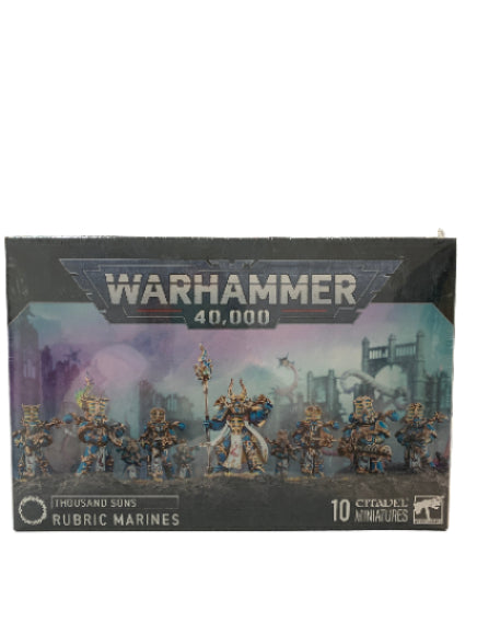 Warhammer 40k: Thousand Sons (Rubric Marines)