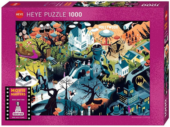 Tim Burton Films (1000 pieces)