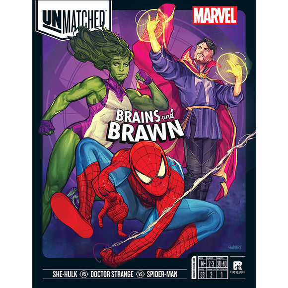 (ORDER BY - EXTENDED) Unmatched: Marvel - Brains and Brawn (RRP - R1,550)
