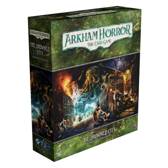 (ORDER BY - 8/11/2024) Arkham Horror LCG - The Drowned City Campaign Expansion (RRP - R1,900.00)