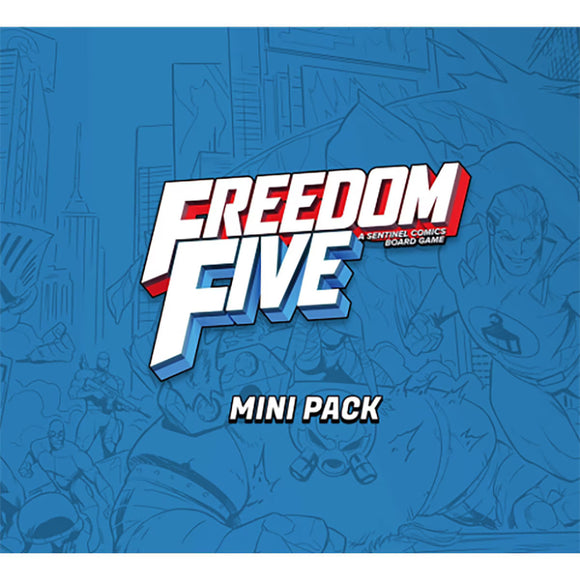 (ORDER BY - 28/03/2025) Freedom Five - Core Heroes Miniatures Pack (RRP - R650)