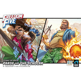 (ORDER BY - 28/03/2025) Freedom Five - Parse and The Scholar Team-Up Pack (RRP - R500)