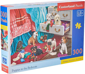 Puppies In The Bedroom (300 pieces)