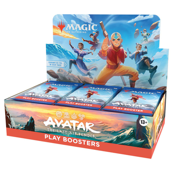(ORDER BY - 26/09/2025) Magic: The Gathering Avatar The Last Airbender Play Booster Box (RRP - R6750)
