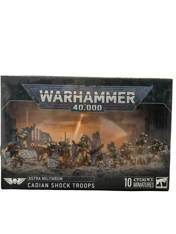 Warhammer: 40K - Astra Militarum - Cadian Shock Troops