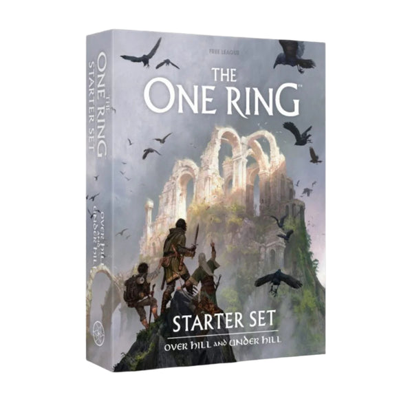 (ORDER BY - 29/08/2025) The One Ring RPG - Over Hill and Under Hill Starter Set (RRP - R700)