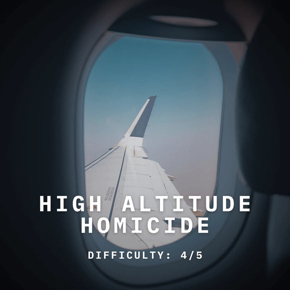 ON THE CASE - Murder Mystery - High Altitude Homicide