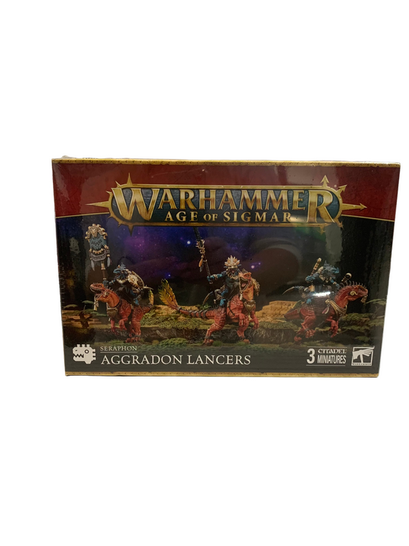 Warhammer Age of Sigmar: Seraphon (Aggradon Lancers)