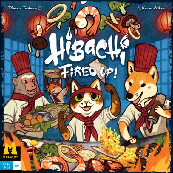 (ORDER BY - 14/02/2025) Hibachi: Fired Up! (RRP - R700)