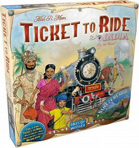 Ticket to Ride Map Collection 2: India & Switzerland