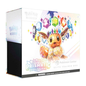 Pokemon Scarlet & Violet 8.5 Prismatic Evolutions: Elite Trainer Box