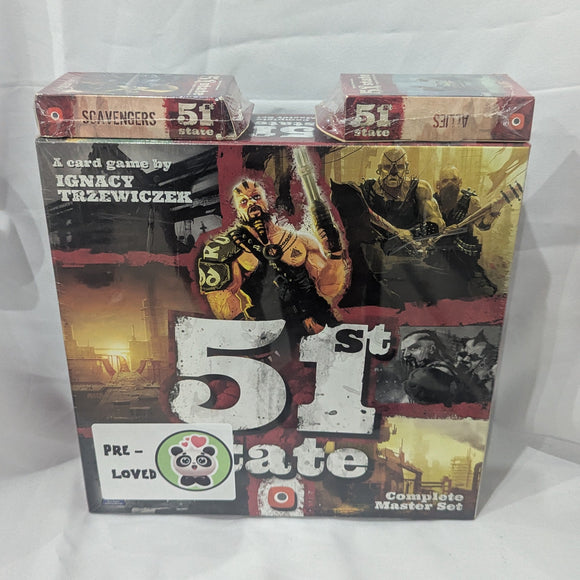 51st State: Master Set + Allies & Scavengers Expansions (Pre-loved)