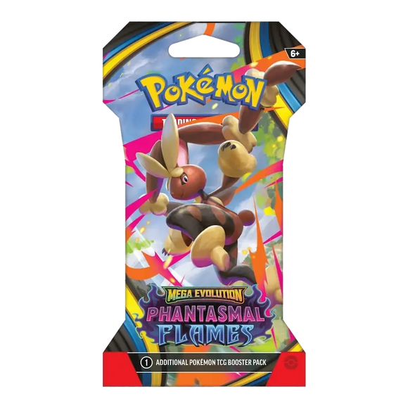 Pokémon: Mega Evolution—Phantasmal Flames - sleeved Boosters