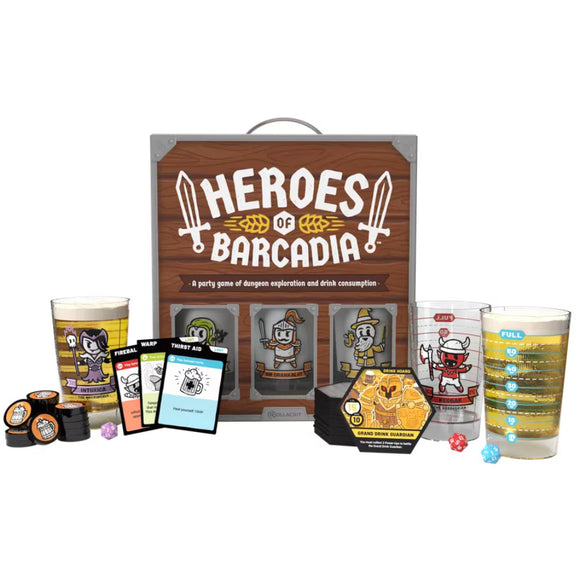 (ORDER BY - 8/11/2024) Heroes of Barcadia (RRP - R1,500.00)