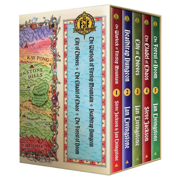 (ORDER BY - 07/11/2025) Fighting Fantasy Slipcase Set (RRP - R2200)