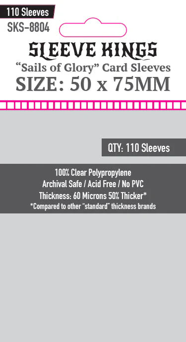 Sleeve Kings: Sails of Glory (50 x 75mm)