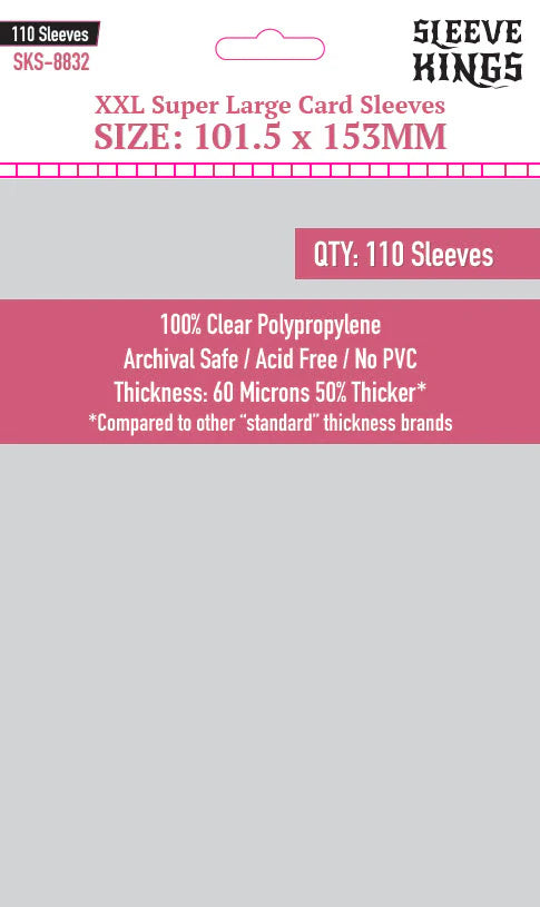 Sleeve Kings: XXL Super Large (101.5 x 153mm)