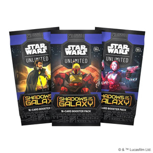 Star Wars: Unlimited - Shadows of the Galaxy Booster Packs