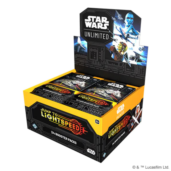 (ORDER BY - EXTENDED) Star Wars: Unlimited - Jump to Lightspeed Booster Box (RRP - R3200)