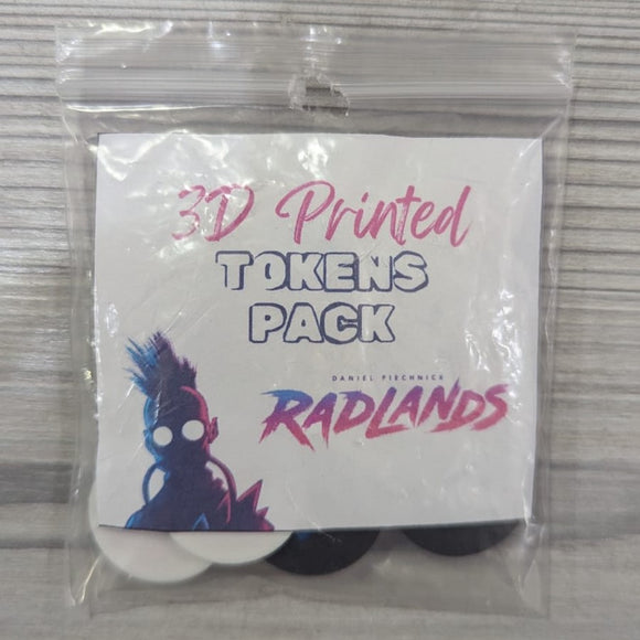 3D Printed Tokens pack for Radlands