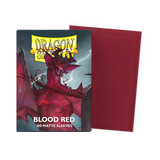 Blood Red - Matte Sleeves - Standard Size