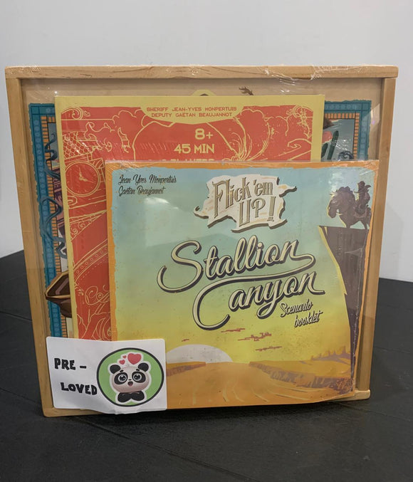 Flick 'Em Up (wood edition) + Flick 'em Up!: Stallion Canyon expansion