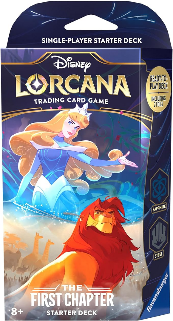 Disney Lorcana: The First Chapter (Sapphire/Steel starter deck)