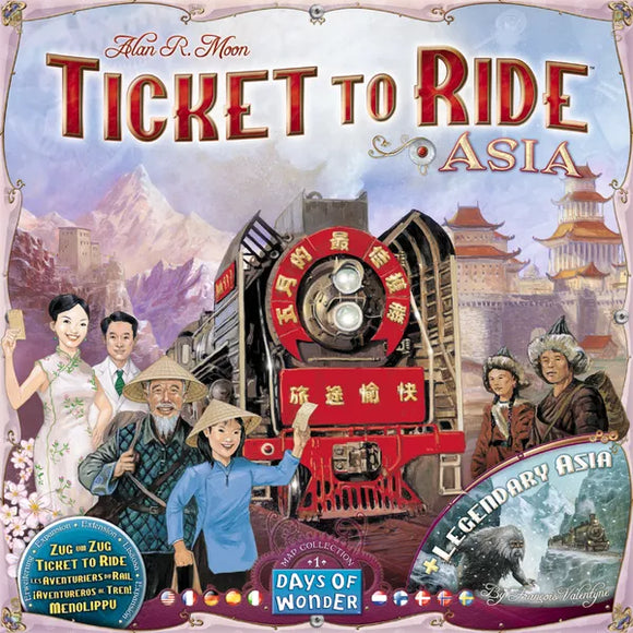 Ticket to Ride Map Collection: Vol 1 - Asia & Legendary Asia
