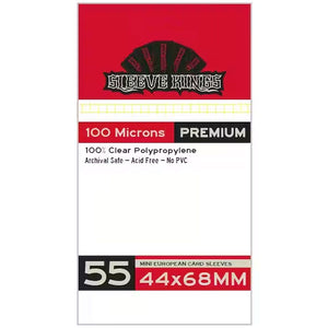 Sleeve Kings: Premium 44x68mm 55 Pack