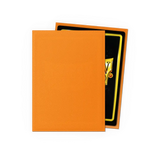 Orange - Matte Sleeves - Standard Size