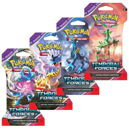 Pokémon: Scarlet & Violet 5: Temporal Forces - Sleeved Booster