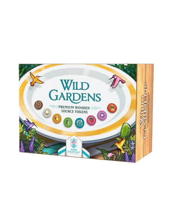 Wild Gardens - Premium Wooden Source Token Pack