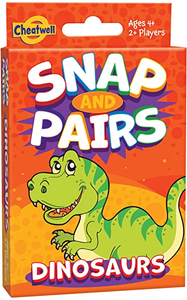 Snap & Pairs Dinosaurs cards