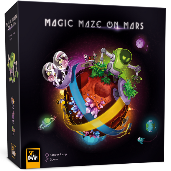 Magic Maze on Mars