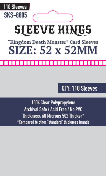 Sleeve Kings: Kingdom Death Monster (52 x 52mm)