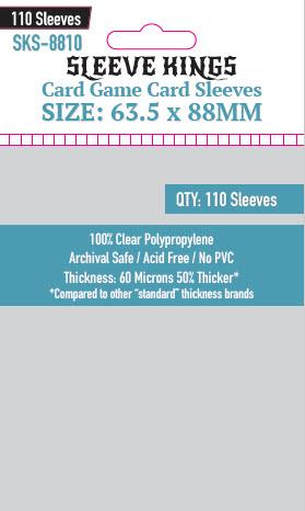 Sleeve Kings: Zombicide (76 x 88mm) – Tabletop Guru