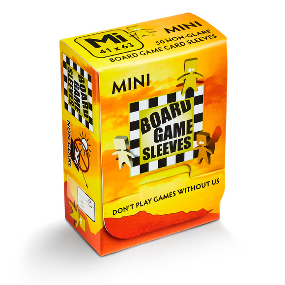 Board Game Nonglare Sleeves - Mini (41x63)