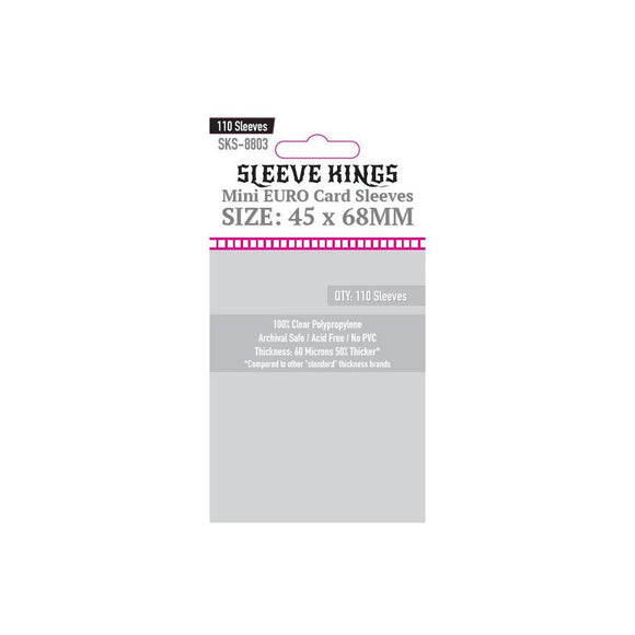 Sleeve Kings: Mini Euro (45 x 68mm)